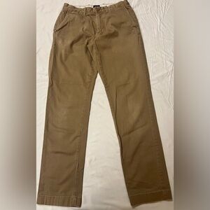 Mens J Crew Khaki Pants 29W x 32L
